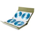 エレコム CD DVD Blu-ray対応手帳型メディアケース マグネット開閉 56枚収納 ホワイト CCD-CB56WH CCD-CB56WH パソコン 代引不可