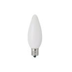 Yahoo! Yahoo!ショッピング(ヤフー ショッピング)シャンデリア球 C32 E12 25W ホワイト C321225W 家電 照明器具 LED電球 代引不可
