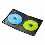 サンワサプライ DVDトールケース 2枚収納・10枚セット・ブラック DVD-TN2-10BKN 代引不可