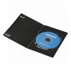 サンワサプライ スリムDVDトールケース 1枚収納・10枚セット・ブラック DVD-TU1-10BKN 代引不可