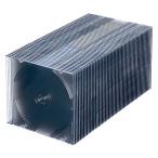 サンワサプライ DVD・CDケース クリアブラック FCD-PU50BK