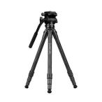 CAYER カイヤー コンパクトカーボン三脚 CH20S1 4段 脚径19mm ブラック VCAYER-CH20S1BK 代引不可