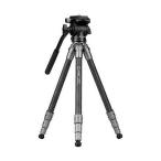 CAYER カイヤー コンパクトカーボン三脚 CH20S1 4段 脚径19mm グレー VCAYER-CH20S1GR 代引不可