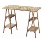 デスク 幅92×奥行42×高さ69.5 天然木 杉 水性ラッカー塗装 代引不可