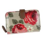 ショッピングキャスキッドソン キャスキッドソン CATH KIDSTON 二つ折り財布 小銭入 417518 FOLDED ZIP WALLET W/LEATHER OC STONE