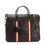 バリー BALLY ブリーフケース/ビジネスバッグ TRAINSPOTTING TAJEST-MD BUSINESS BAG CHOCOLATE RED/WHITE BR