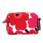 マリメッコ marimekko ポーチ バッグ 38338 ITU MINI UNIKKO WHITE/RED RED