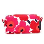 マリメッコ marimekko ポーチ バッグ 38339 TAIMI MINI UNIKKO WHITE/RED RED