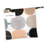 マリメッコ marimekko ポットホルダー 65732 KOMPOTTI POT HOLDER WHITE/BEIGE/GREY BE