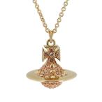 ヴィヴィアンウエストウッド Vivienne Westwood ネックレス LENA SMALL ORB ゴールド 専用BOX 紙袋付き 63020063R レディース