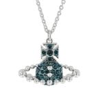ヴィヴィアンウエストウッド Vivienne Westwood ネックレス LENA BAS RELIEF シルバー 専用BOX 紙袋付き 63020064W レディース