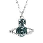 ヴィヴィアンウエストウッド Vivienne Westwood ネックレス LENA SBR シルバー 専用BOX 紙袋付き 63020065W レディース