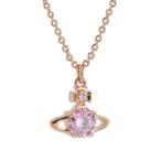 ヴィヴィアンウエストウッド Vivienne Westwood ネックレス REINA ピンクゴールド 専用BOX 紙袋付き 63020095G レディース