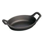 ストウブミニ・オーバルディッシュ黒...