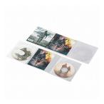 Blu-ray ディスク ケース DVD CD 対応 収納 圧縮 収容 2枚 10ケース セット 長期 保管 省スペース トール ブックレット ジャケット 不織布 記録面 代引不可