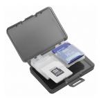 SDケース 4枚収納 SDカード1枚+マイクロSDカード3枚 インデックスラベル クリアタイプ 4枚収納 CMC-06NMC4 エレコム 代引不可 メール便（ネコポス）