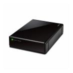 ELECOM ELD-QEN2020UBK [SeeQVault対応3.5インチ外付けハードディスク