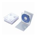 エレコム Blu-ray/DVD/CDケース 標準/PS/2枚収納 CCD-JSCNW5WH 代引不可