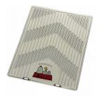 ボンフォーム スヌ-ピ-クリアアロー 245x60cm フロント スモーク 6407-01SM