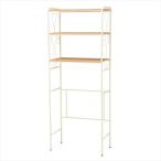 洗濯機 ラック 収納 アイアン 洗濯機ラック KCC-3551WH ホワイト