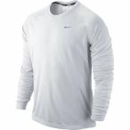 ナイキ nike マイラー uv l/s トップ 長袖 トレーニングウェア 519701 ホワイト/ホワイト 100