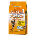 AllWell 避妊・去勢した猫の体重ケア筋肉の健康維持用 フィッシュ味 挽き小魚とささみフリーズドライパウダー入り 750g ペット