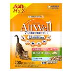 AllWell 室内猫用 贅沢素材入り フィッシュ味 天然小魚とささみフリーズドライ入り 200g オールウェル ペットフード おやつ