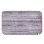 広電 抗ウイルス 敷き毛布 CWA555H-HV グレイニット柄 140×80cm かわいい おしゃれ 電気毛布 ひざ掛け 在宅 テレワーク 防寒 暖房器具 足元 冷え対策