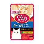 Yahoo! Yahoo!ショッピング(ヤフー ショッピング)いなばペットフード CIAOパウチかつお・おかか入り40g