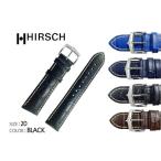 ヒルシュ HIRSCH MODENA 替えベルト 1030-2850-20 ブラック バネ棒外し付