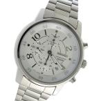セイコー SEIKO クロノ クオーツ ユニセックス 腕時計 時計 SNDW87P1 ホワイトシルバー 代引不可