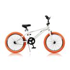 Raychell レイチェル BMX BM-20R ホワイト/オレンジ 代引不可 ポイント10倍