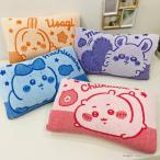 のびのび枕カバー ちいかわ ハチワレ うさぎ モモンガ 約32×52cm キャラクター 枕 まくら まくらカバー グッズ 寝具 ちいかわパーク 枕カバー 代引不可