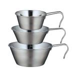 SOLAシェラカップ 3個セット PP-09アウトドア調理用品 代引不可