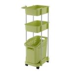 リッチェル ランドリーメイト3段 G-105N グリーン G