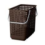 吉川国工業所 スカンジナビアスタイル スタッキングランドリーバスケットL ブラウン SCB-12 ポイント10倍