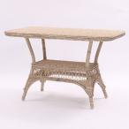 シャロット リゾートガーデン ダイニングテーブル カフェテーブル ラタン アウトドア ベランダ テラス ダイニング アジアン 代引不可