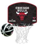 SPALDING スポルディング ミニバスケットゴール マイクロミニボード ブルズ 77-623Z