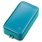 エレコム CD/DVD/Blu-rayケース/セミハード/ファスナー付/112枚収納/グリーン 代引不可