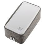 エレコム CD/DVD/Blu-rayケース/セミハード/ファスナー付/160枚収納/ホワイト 代引不可