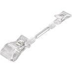 オフィス備品 フック・画びょう・ホルダー式クリップ ＴＲＵＳＣＯ　ホルダー式クリップ　小型クリップ＋ストレート５０＋中型クリップ　  (TC-C1C5-50)