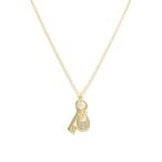 Tory Burch ネックレス SURREAL LOCK &amp; KEY PENDANT NECKLACE 50822 レディース GOLD 701 トリーバーチ