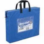 （業務用2セット）ミワックス キャリーバッグ CB-550-BU B4 マチ付 青 代引不可