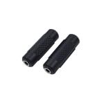 (まとめ)変換名人 AVプラグ 3.5mm(メス) to 3.5mm(メス)ステレオ AV/35J-35JS(2P)〔×20セット〕 代引不可