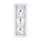 (まとめ)EMPEX 温度・湿度計 快適モニター(温度・湿度・不快指数計) 掛用 CM-635 ホワイト〔×2セット〕 代引不可