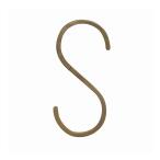 アイアンS字フックM アンティークゴールド クレエ 代引不可