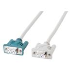 サンワサプライ RS-232Cケーブル モデ