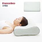 フランスベッド 高め柔らかめ枕 レフレッシュピロー ソフトサポート 風通しの良い低反発枕 51547124 FRANCE BED 代引不可