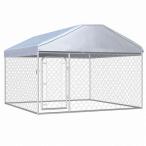 vidaXL на крыше установлен наружный для собачья конура 200x200x135 cmAnimals Pet Supplies товары для домашних животных собака сопутствующие товары собачья конура * собака Ran оплата при получении не возможно 