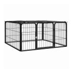 vidaXL собака для Play авторучка 4 panel черный 100x50 cm мука body покраска steel животное товары для домашних животных товары для домашних животных собака сопутствующие товары собачья конура * собака Ran оплата при получении не возможно 